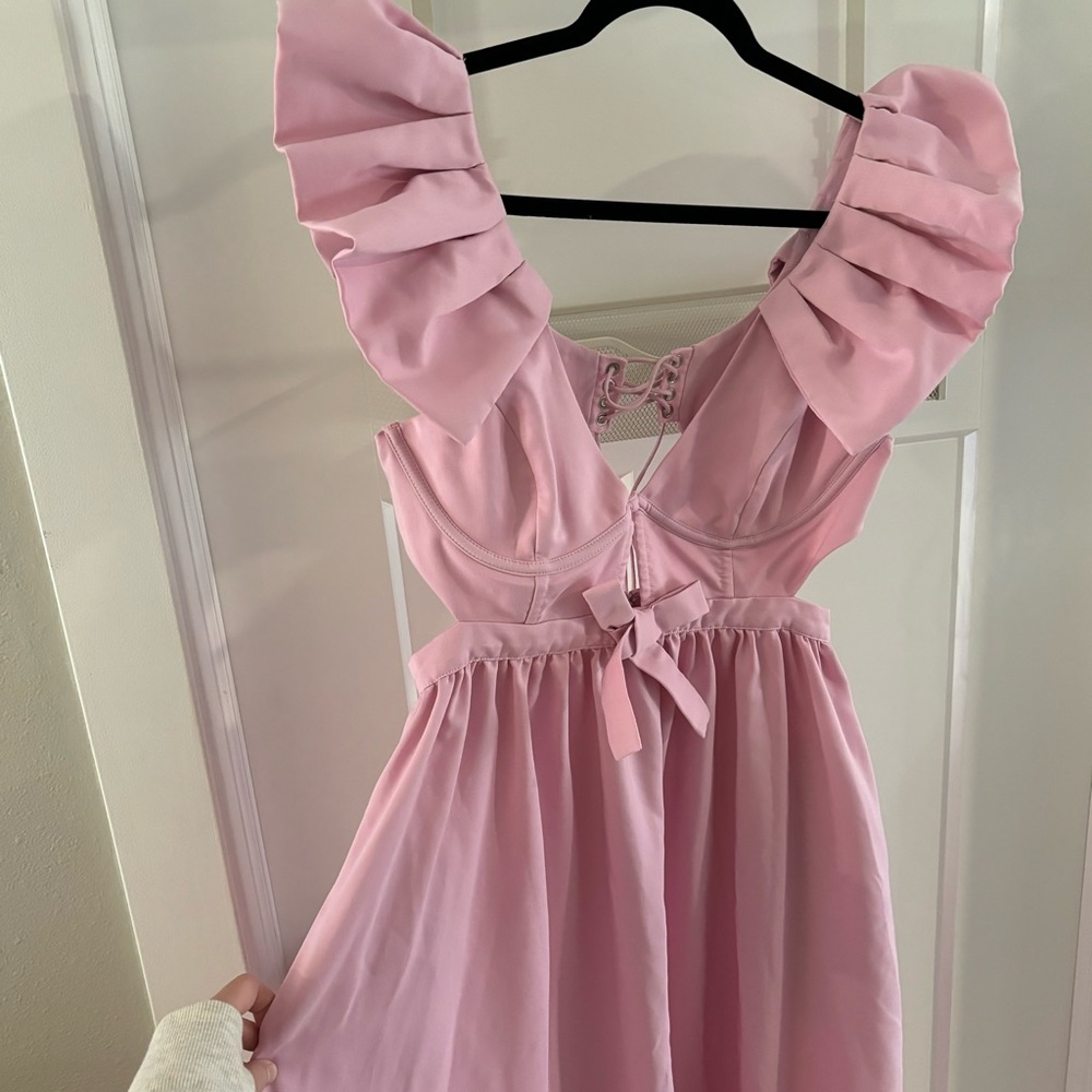 For Love And Lemons Pink Maxi Dress - Picture 6 of 11